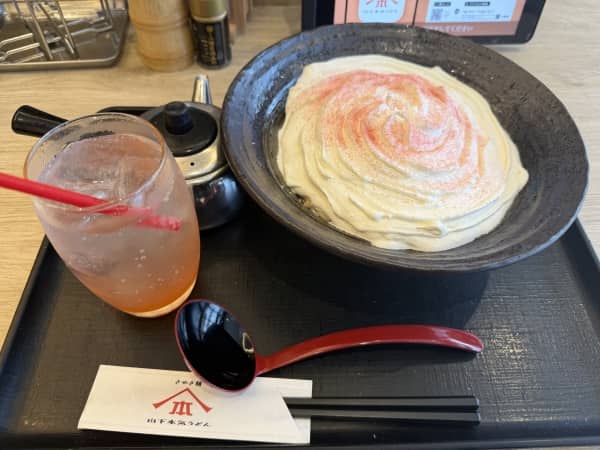 クリームうどん