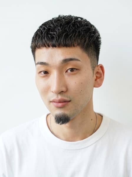 上野|ナチュラルアイロンパーマクロップ