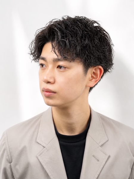 大人の余裕プレミアム無造作パーマ