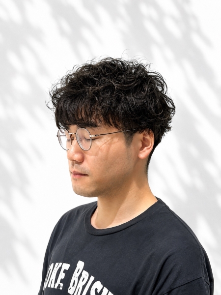 無造作パーマ