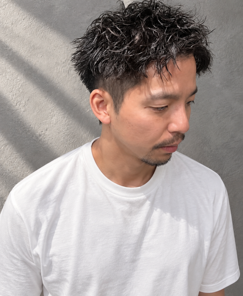 短髪でも動きが出る！大人のショートパーマ