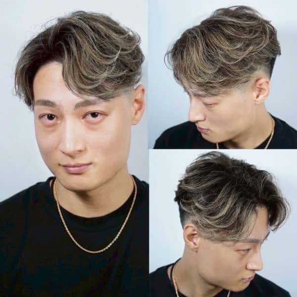秋の始まりに似合う六本木フェードスタイル