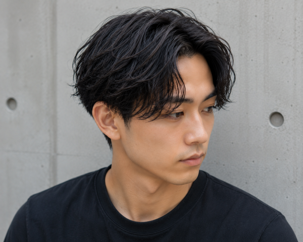 【セットが楽になる！五反田で人気のセンターパートパーマ特集】