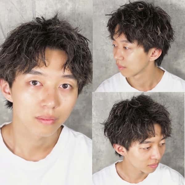 ツイスパで魅せるナチュラルセンターパート