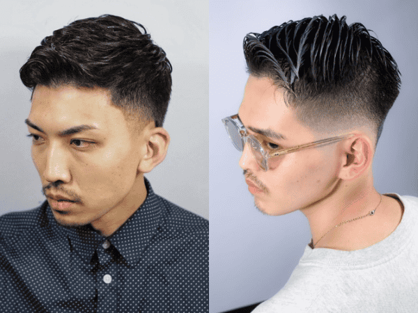 フェードカットで男らしいスタイルに