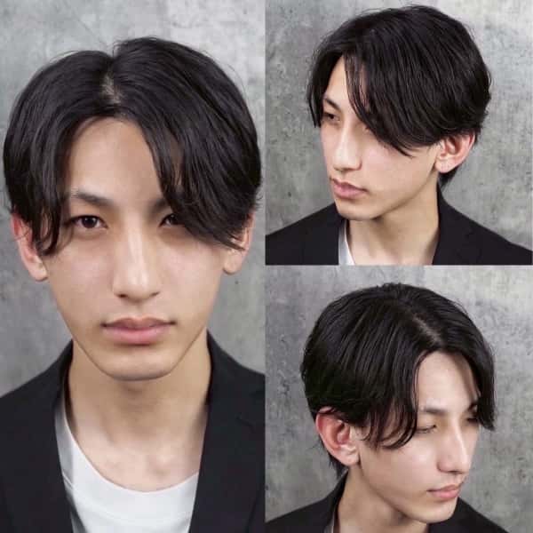 自然体が今っぽい！ナチュラルセンターパート