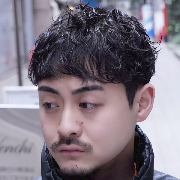 【大宮 メンズパーマ】ニュアンスパーマで作る韓国風マッシュ
