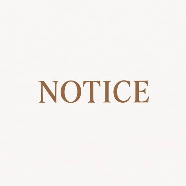 Notice from HIRO GINZA PREMIUM BARBER Singapore＜Japanese barber shop in Singapore＞