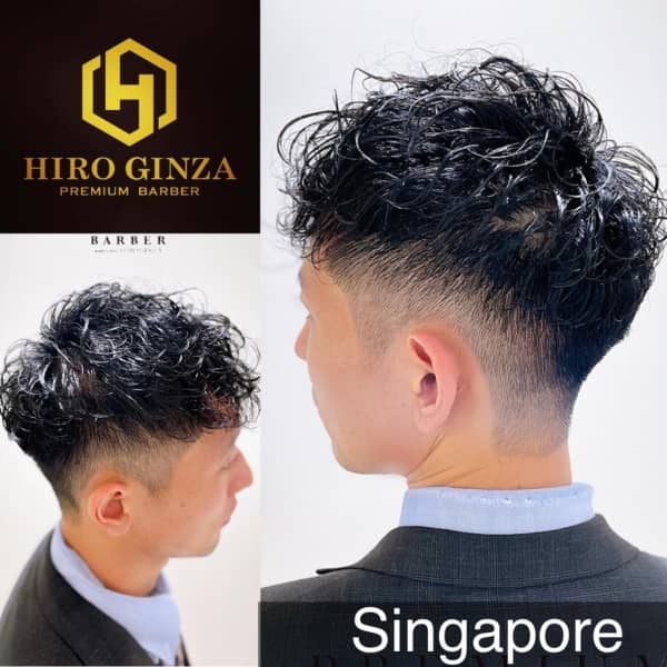 Fade× perm style