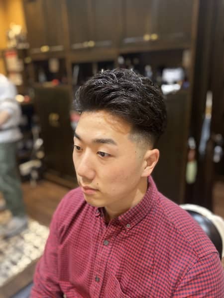 ツーブロックスキンフェード