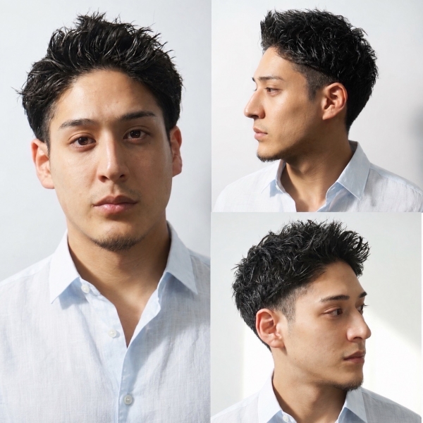40代・50代の自然な白髪ぼかし
