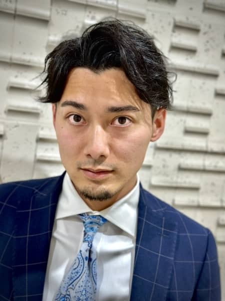 仙台 セクシーパーマビジネススタイル