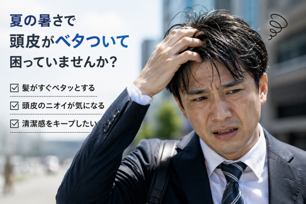 頭皮のニオイ夏対策