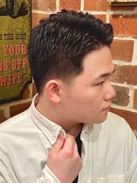 30代男性の冬髪を格上げ！「短髪×ブリーチ」で魅せるビジネススタイル