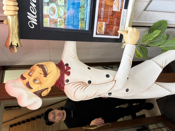 ロシア料理屋さんの入り口