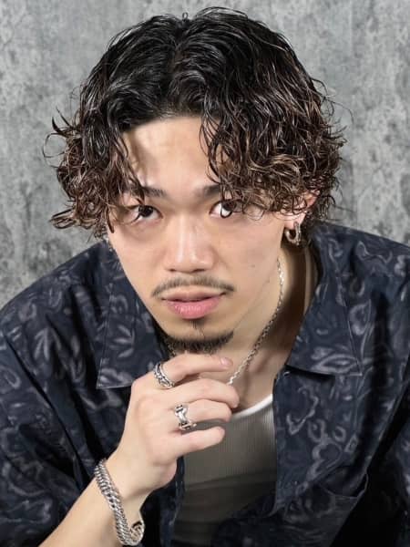 【波巻きスパイラル】大人の色気×ウェットショート