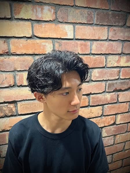 ツイスパアップバングショート