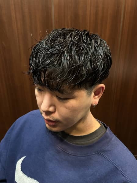 12月はラフパーマで雰囲気チェンジ