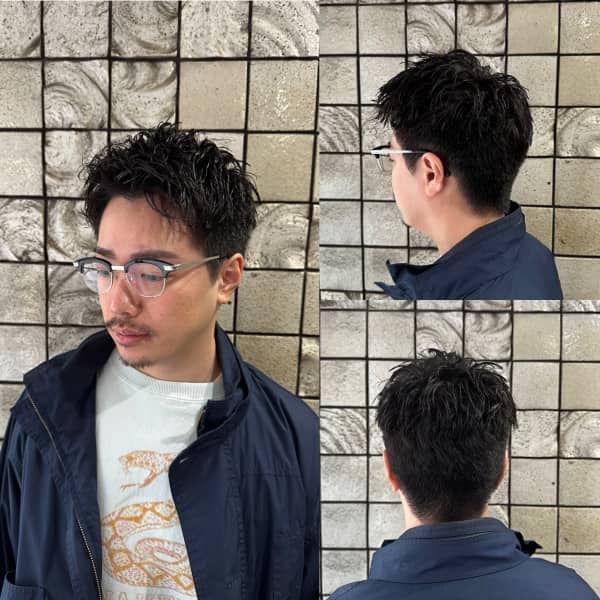 大人のスパイキーショート