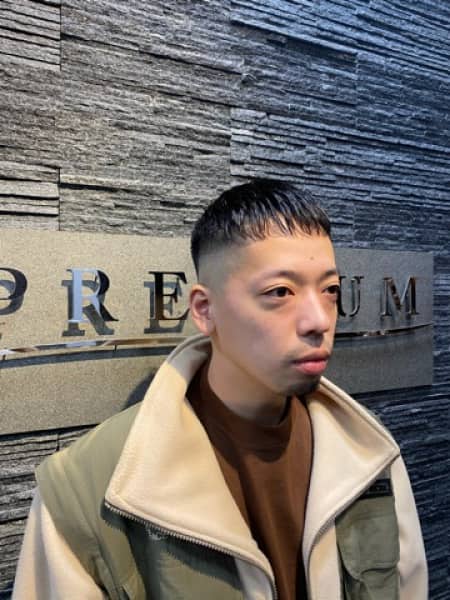 冬でもサイドグラデーションスタイル