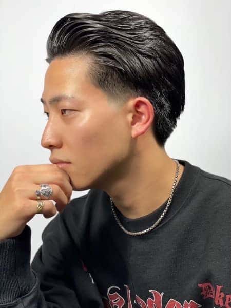 大人の品格漂う73バーバースタイル