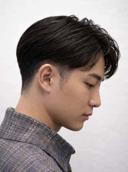 直毛でも自然に決まる爽やかヘア