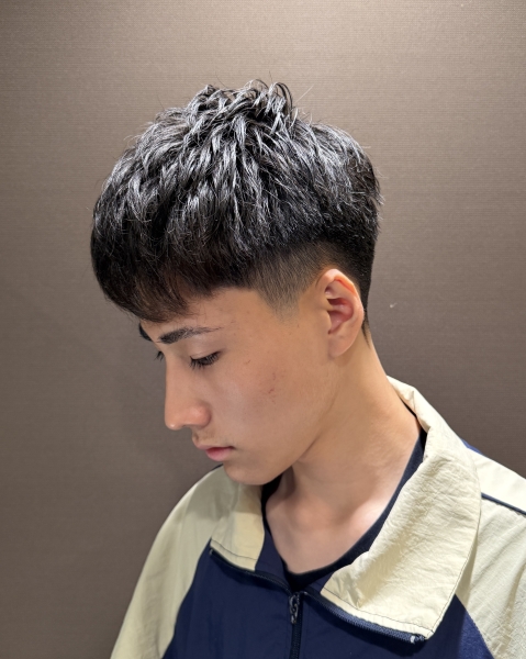 ローテーパーフェードショート