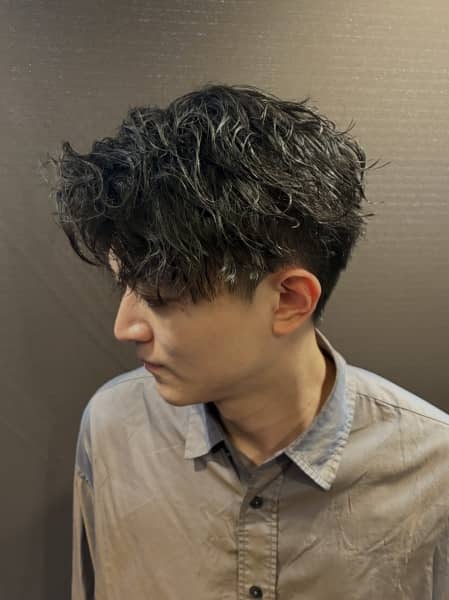 ツイストスパイラル　センターパート 