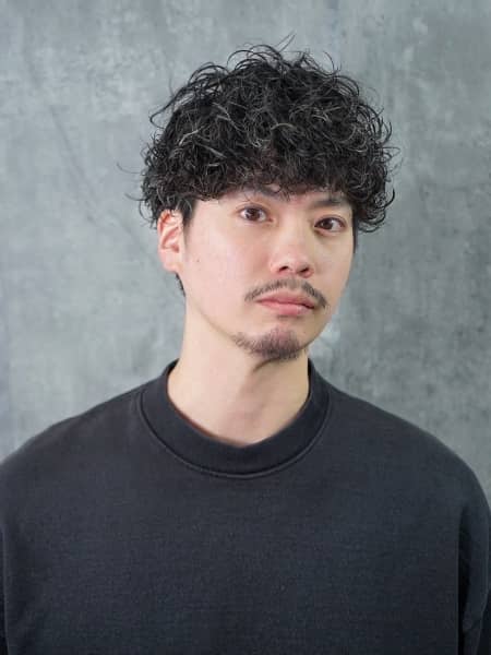 清潔感重視パーマ