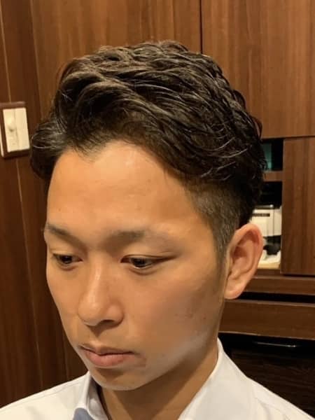 くせ毛風パーマ