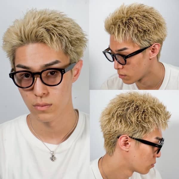 清潔感と男らしさを両立する「スパイキーショート」