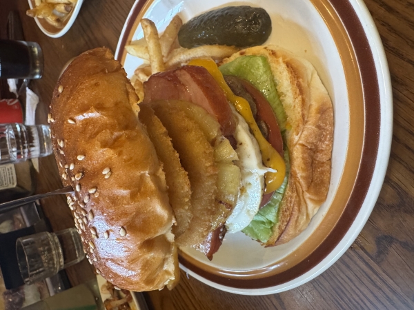 喰らったバーガー