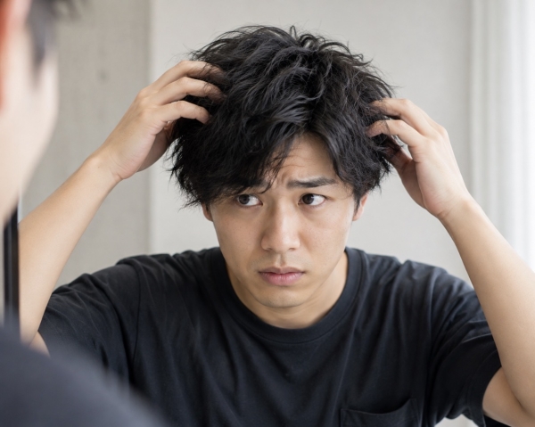 切ってもすぐ重くなる？毛量が多い男性のカット術
