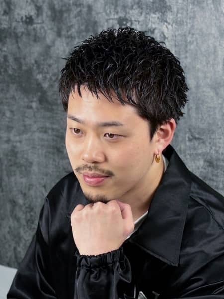 クセ活かしパーマショート