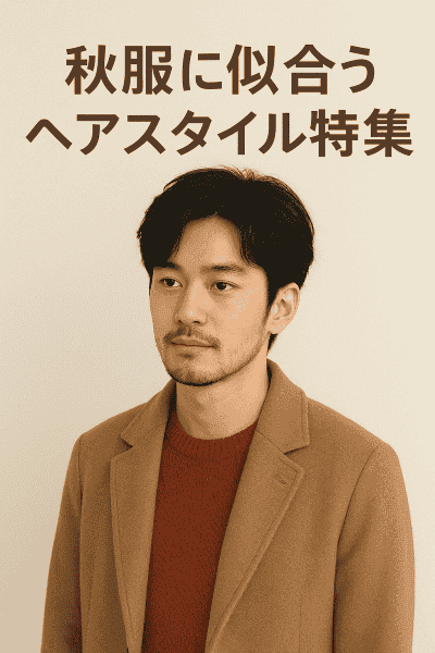 秋服に似合うヘアスタイル