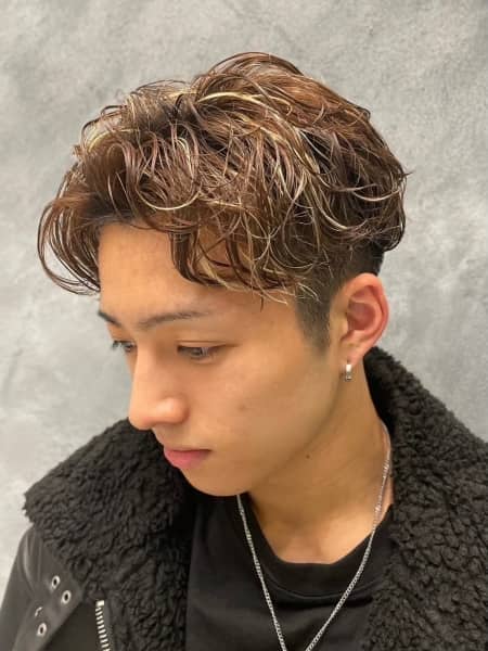 メッシュ×ナチュラル