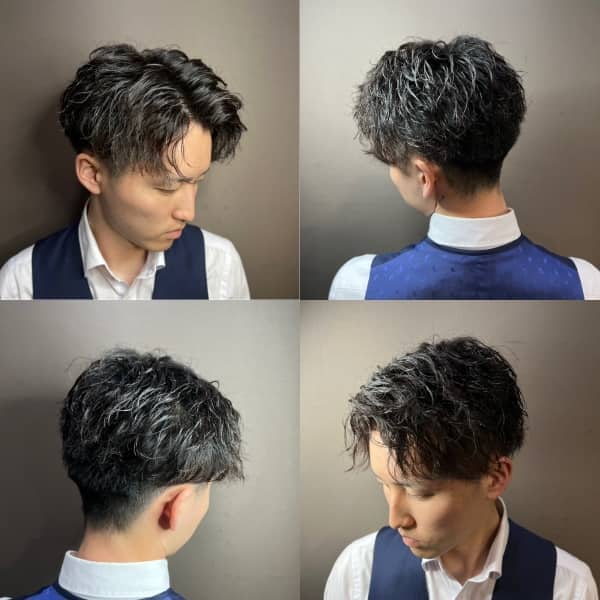 年末行事に合う自然なビジネスヘア