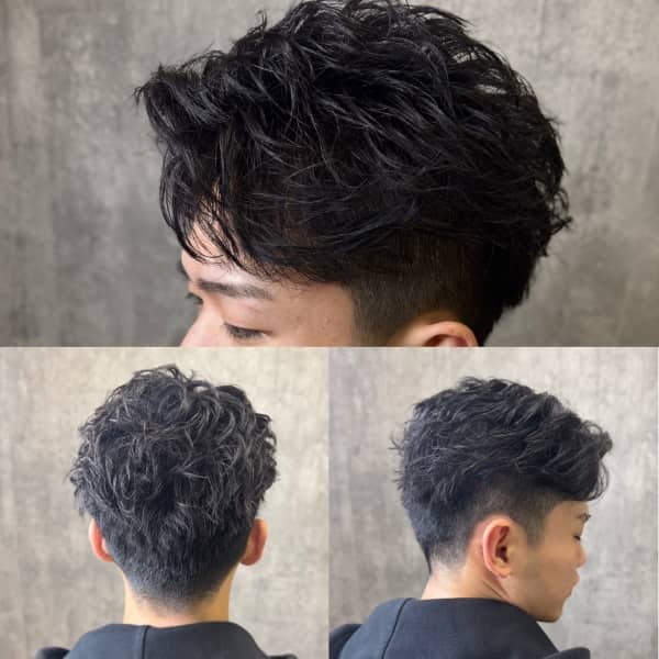 軽めパーマで秋のゆるスタイルに