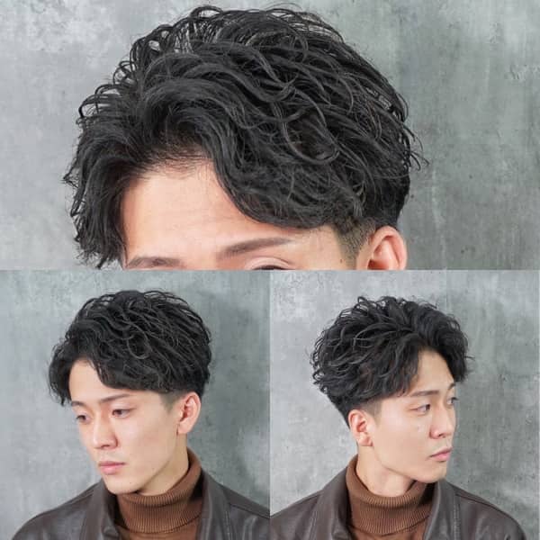 1月は自然なパーマで印象を整える