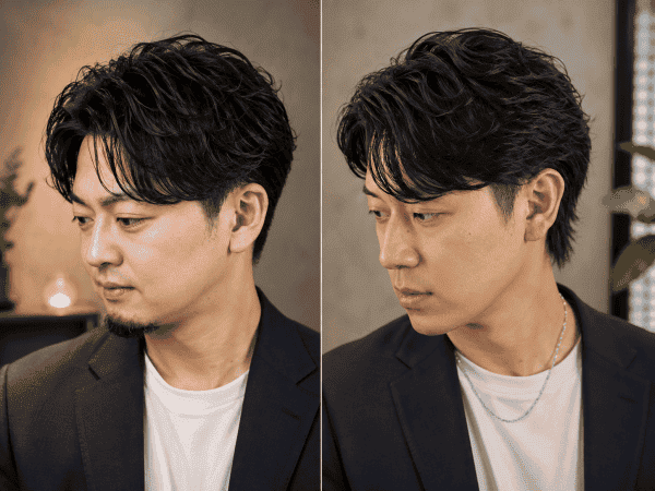 30代からの好印象パーマ