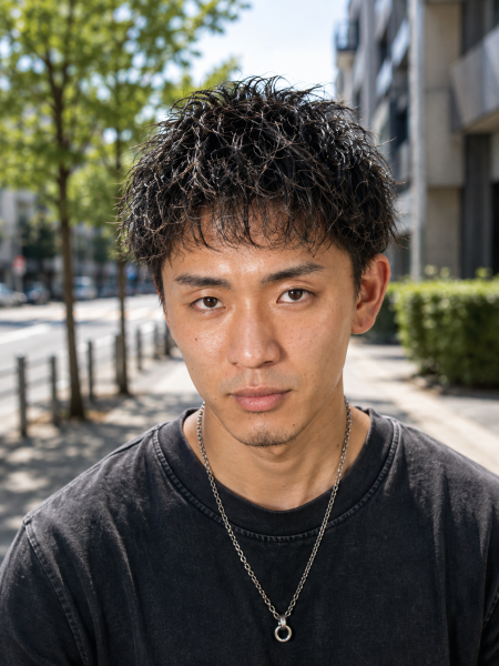 大人の魅力◎ワイルドパーマ