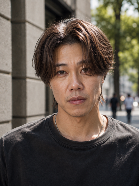 大人センターパート◎リラックスミディ