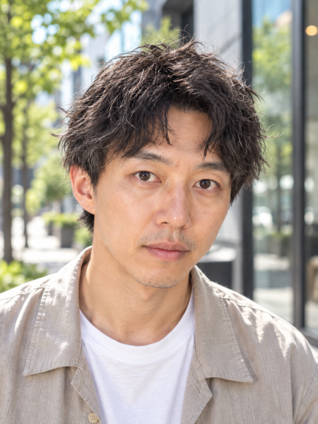 大人カジュアルな束感ショート