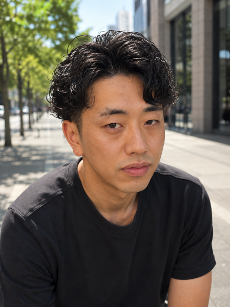 大人の色気漂う◎ウェットパーマスタイル