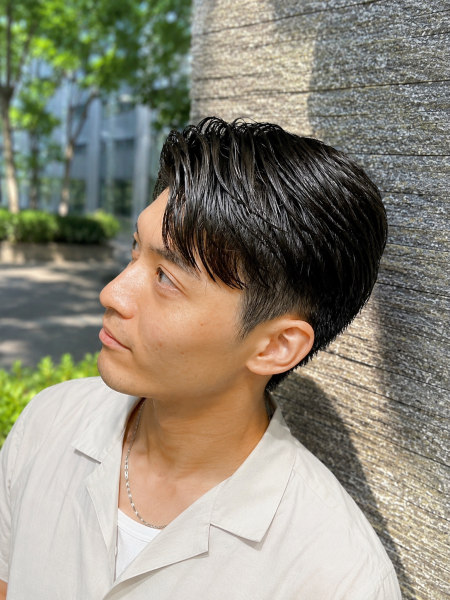 清潔感◎大人のウェットスタイル