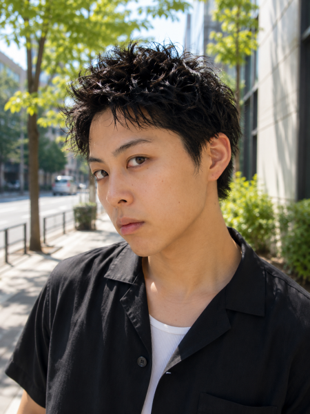 清潔感×躍動感。大人のツイストスパイラル