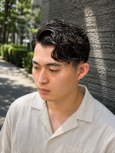 大人の品格◎ウェットパーマスタイル
