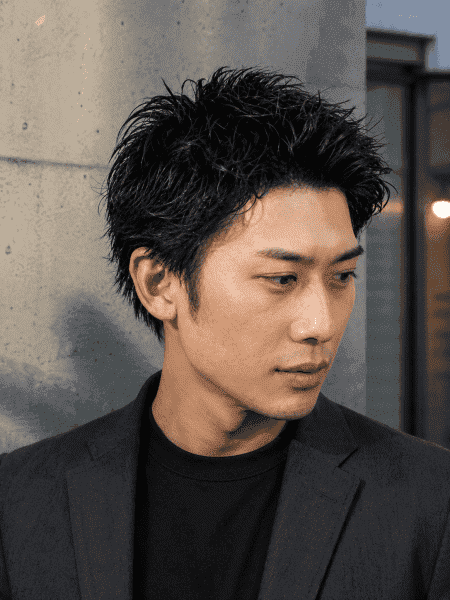 爽やかに決まる大人の短髪