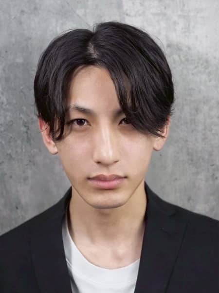 朝が楽なセンターパート術