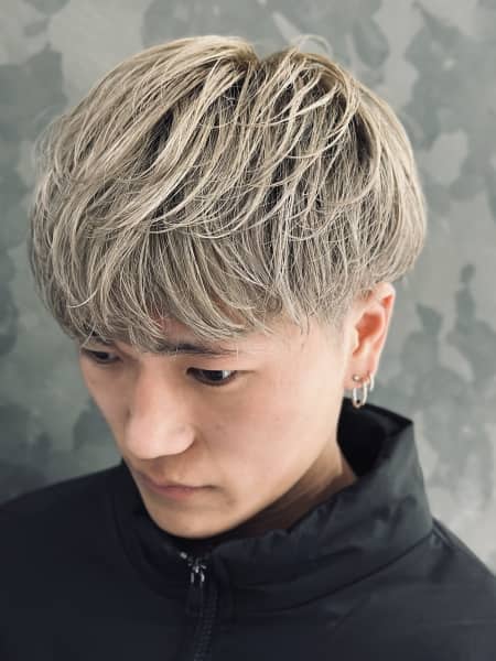 メンズ大人気ハイトーンカラー